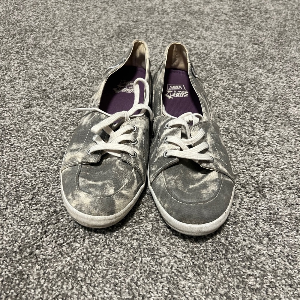 Vans Acid Wash Boat Shoes